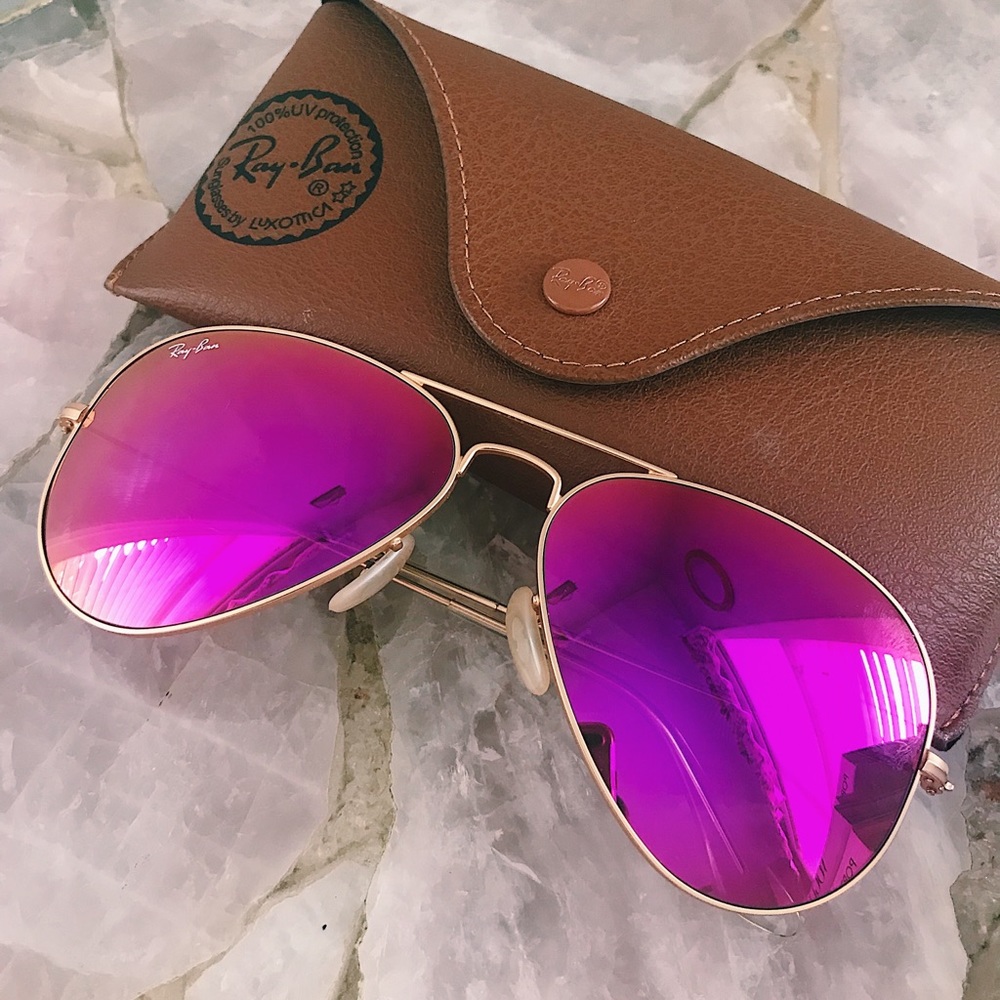 Ray-Ban Pink Aviators